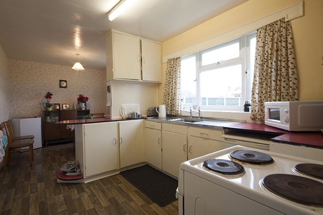 kitchen before
